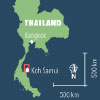 Thailand location map