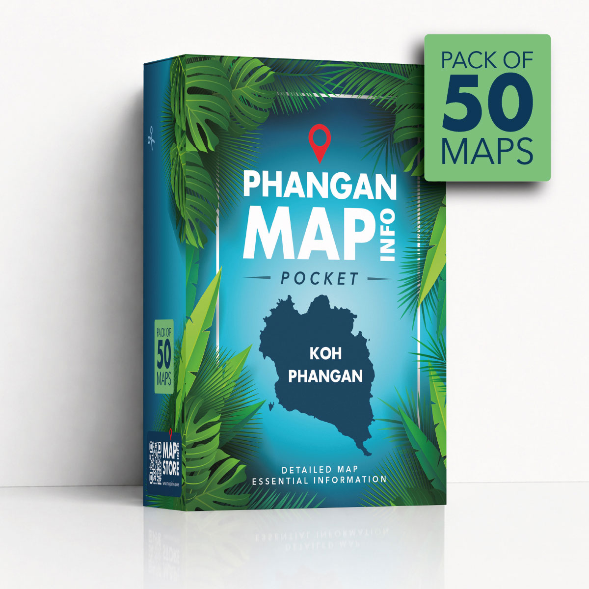50 PHANGAN MAP INFO POCKET